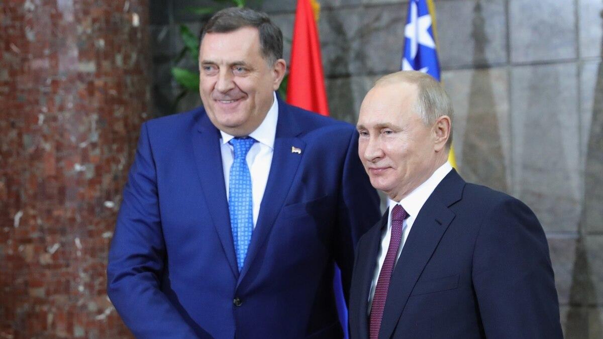 Milorad Dodik i Vladimir Putin - Avaz