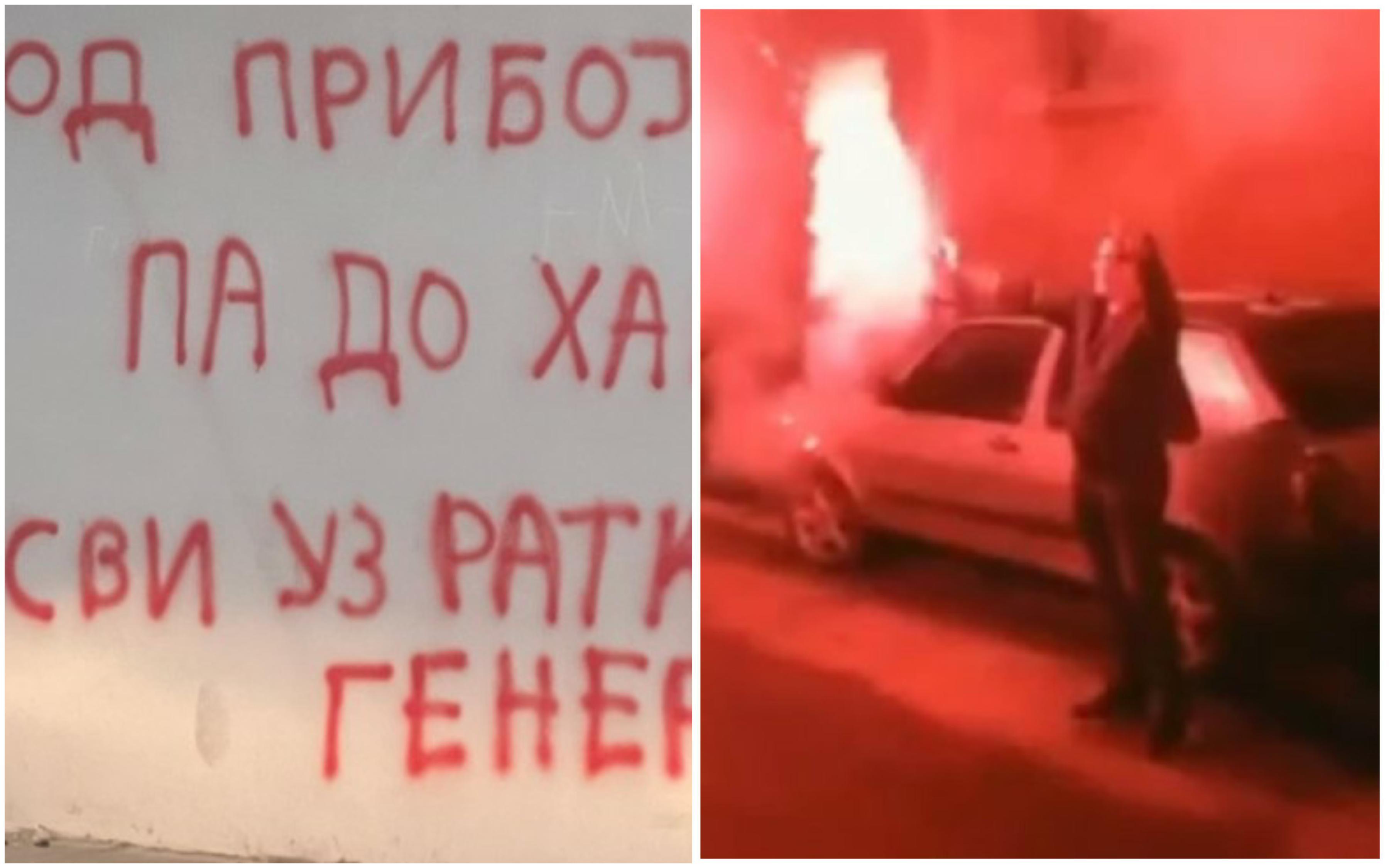 Dokle više: Novi grafiti podrške balkanskom kasapinu, Ratku Mladiću, doživotnom robijašu