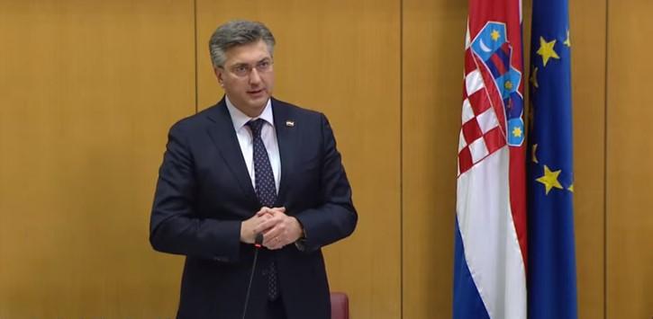 Plenković u Saboru - Avaz