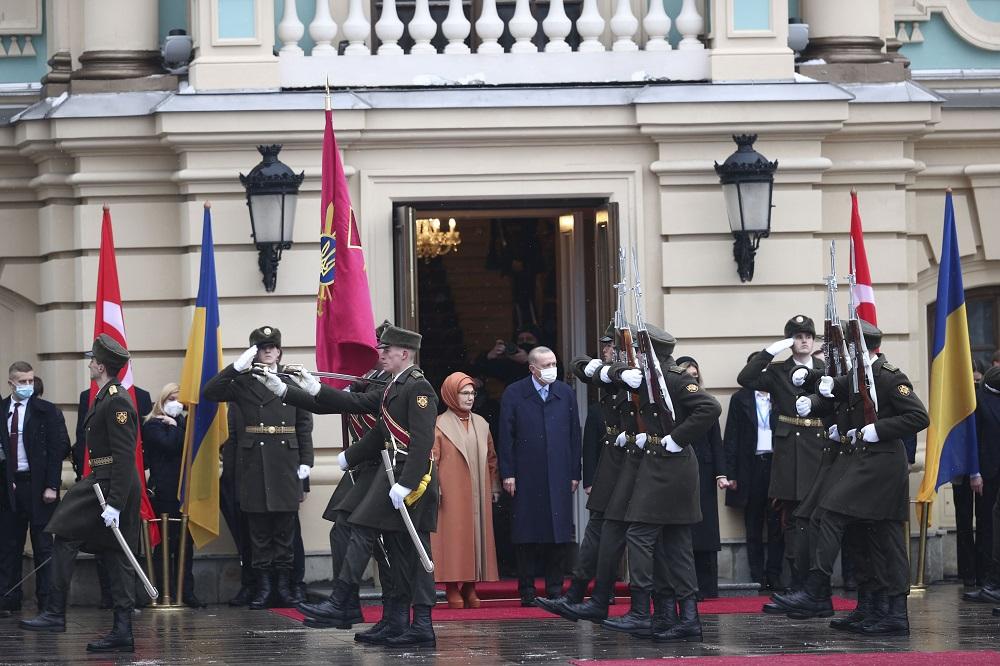 Svečani doček za Erdoana u Kijevu - Avaz