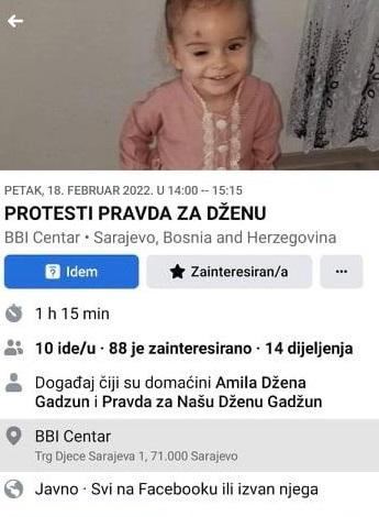 Protest ispred BBI-a će se održati od 14:00 do 15:15 - Avaz