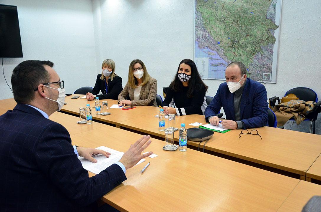 Nermin Džindić s delegacijom EU: O Bloku 7 odlučuje Parlament, EU nam može pomoći