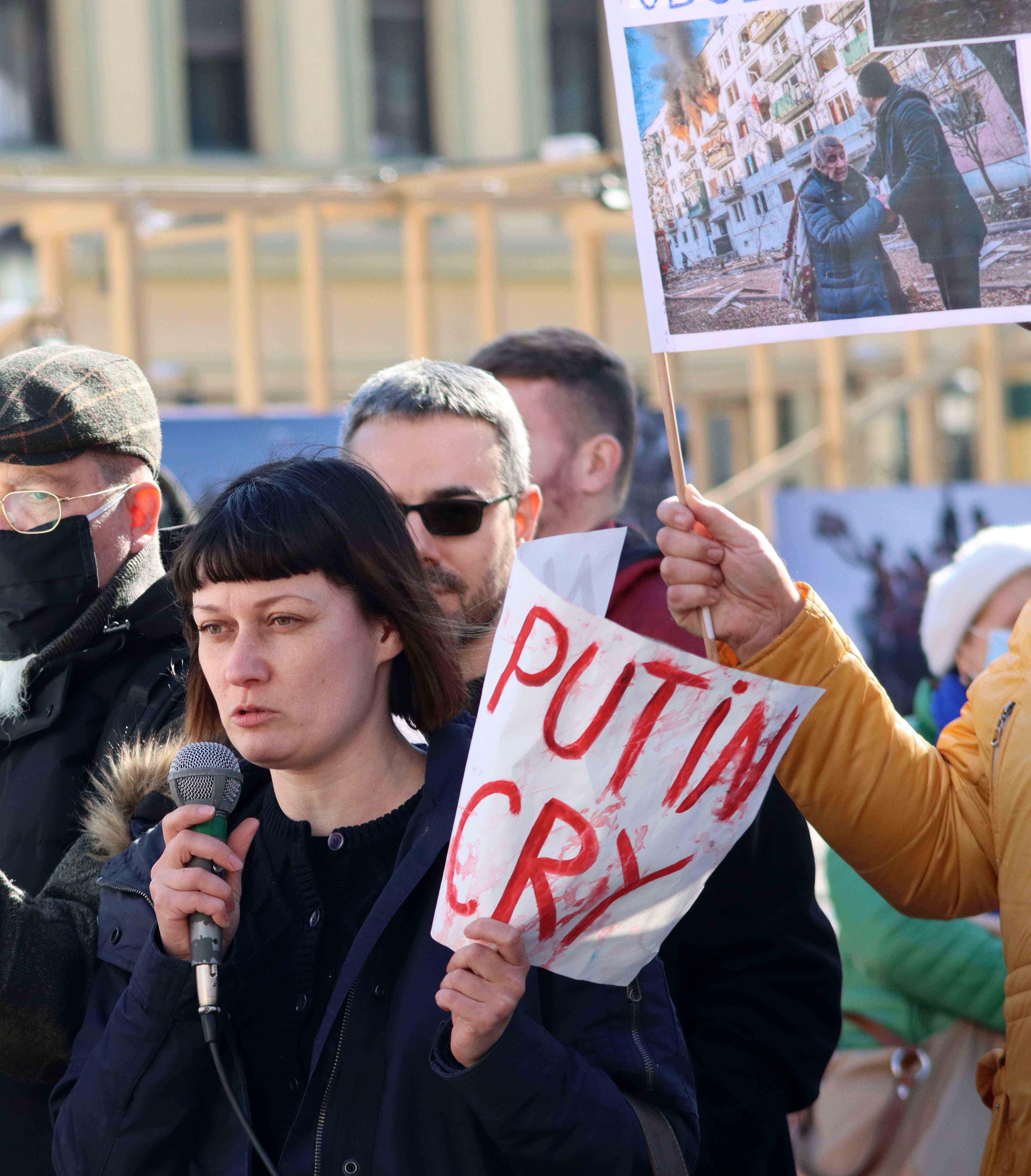 Sa protesta u Novom Sadu - Avaz