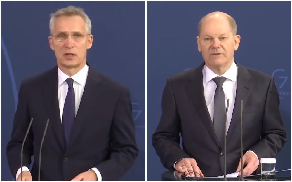 Jens Stoltenberg i Olaf Šolc - Avaz