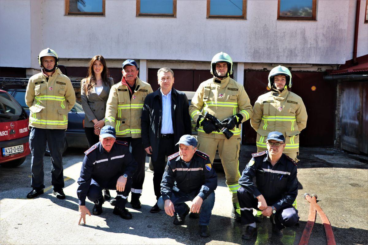 U posjeti Vatrogasnom društvu Vratnik: Obnovili prostorije kako bi pružali bolju uslugu