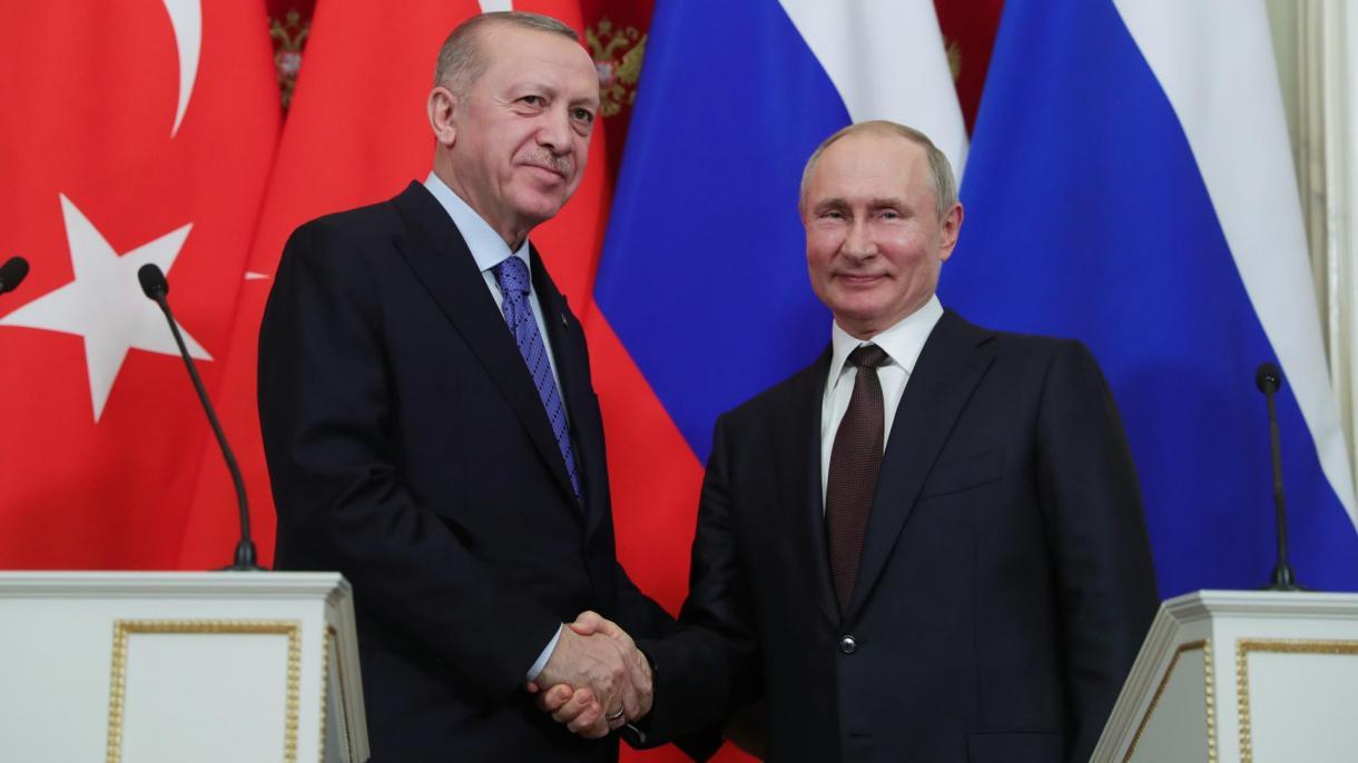 Redžep Tajip Erdoan i Vladimir Putin - Avaz