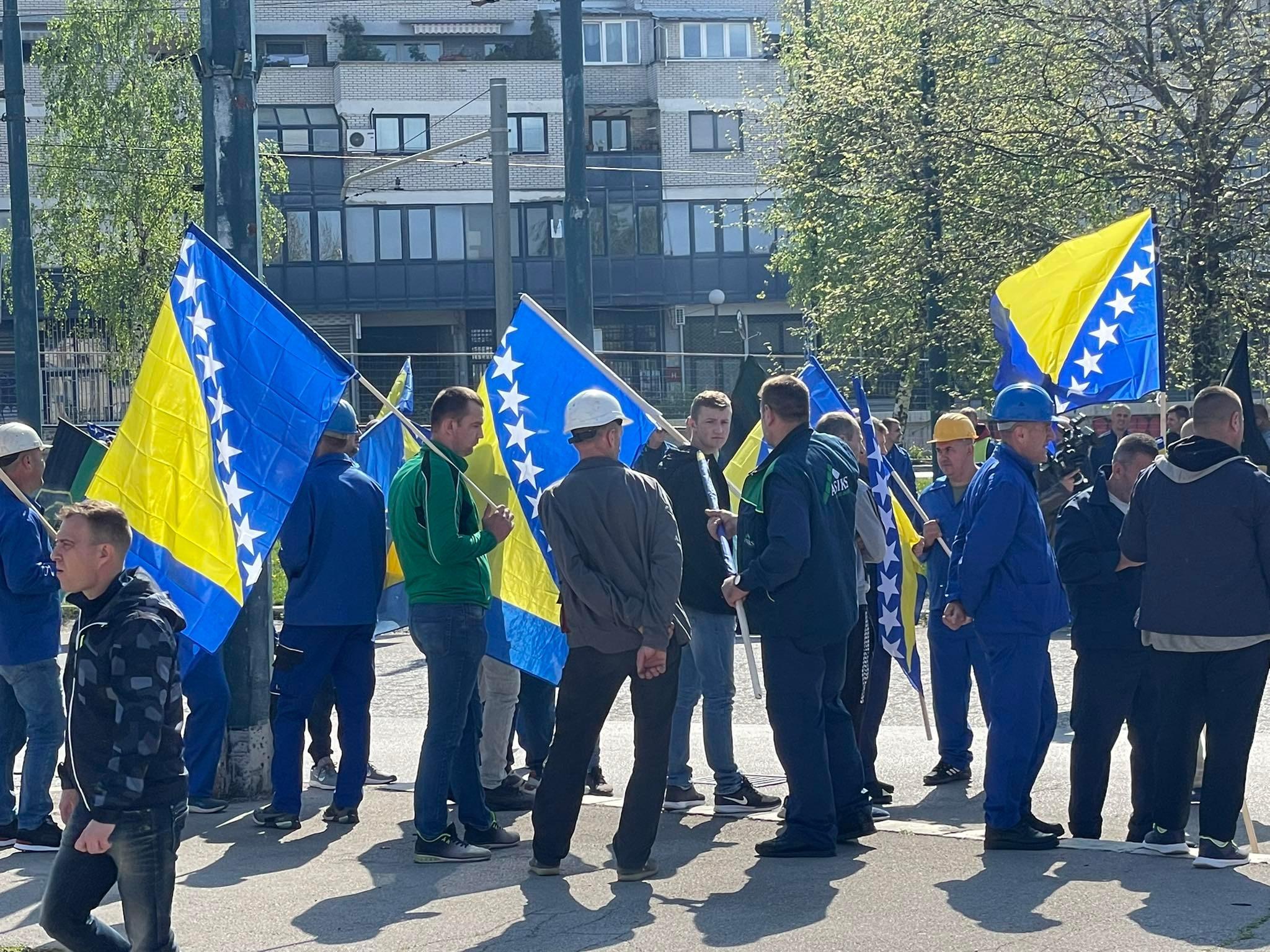 Rudari će se sa Željezničke stanice uputiti ka zgradi Vlade FBiH - Avaz