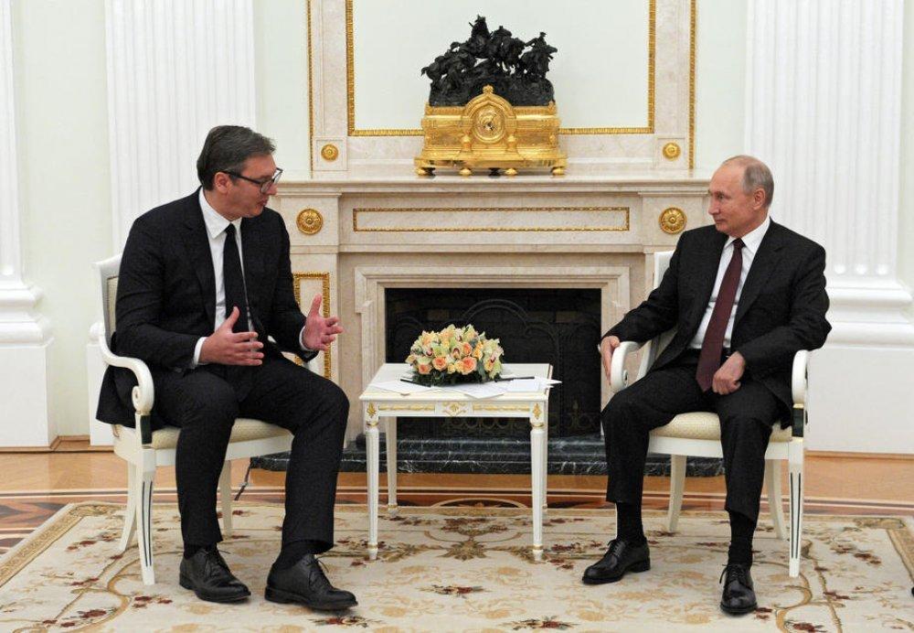 Aleksandar Vučić i Vladimir Putin - Avaz