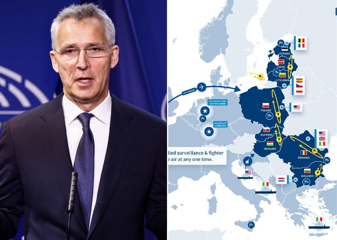 Istok Evrope je siguran: U svakom trenutku na nebu ima najmanje 30 borbenih aviona