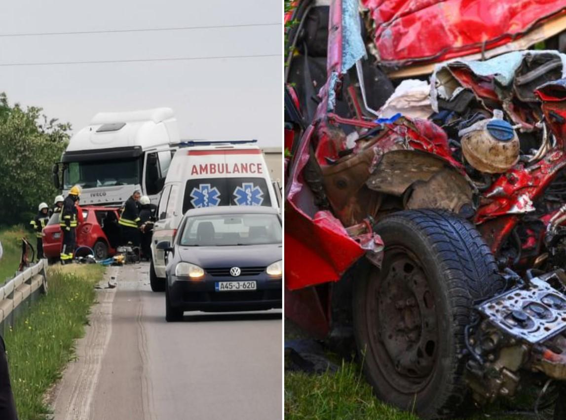 Stravična nesreća kod Bijeljine: Poginuli otac i kćerka