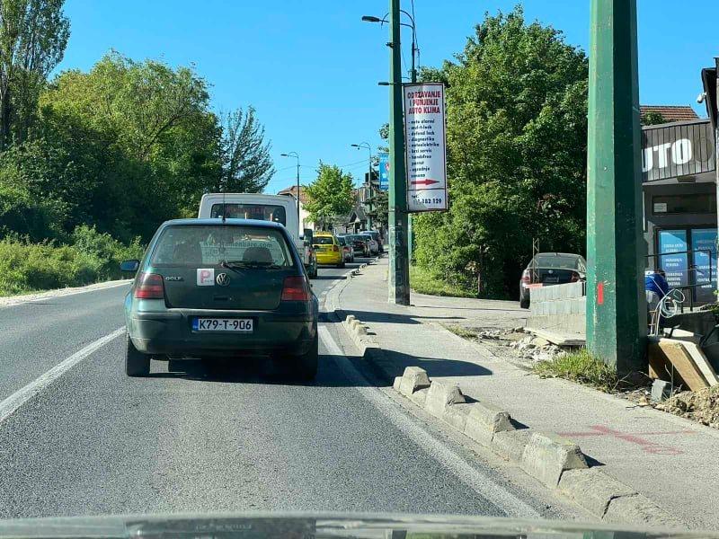 Zbog sudara na Kobiljoj Glavi velike gužve u saobraćaju