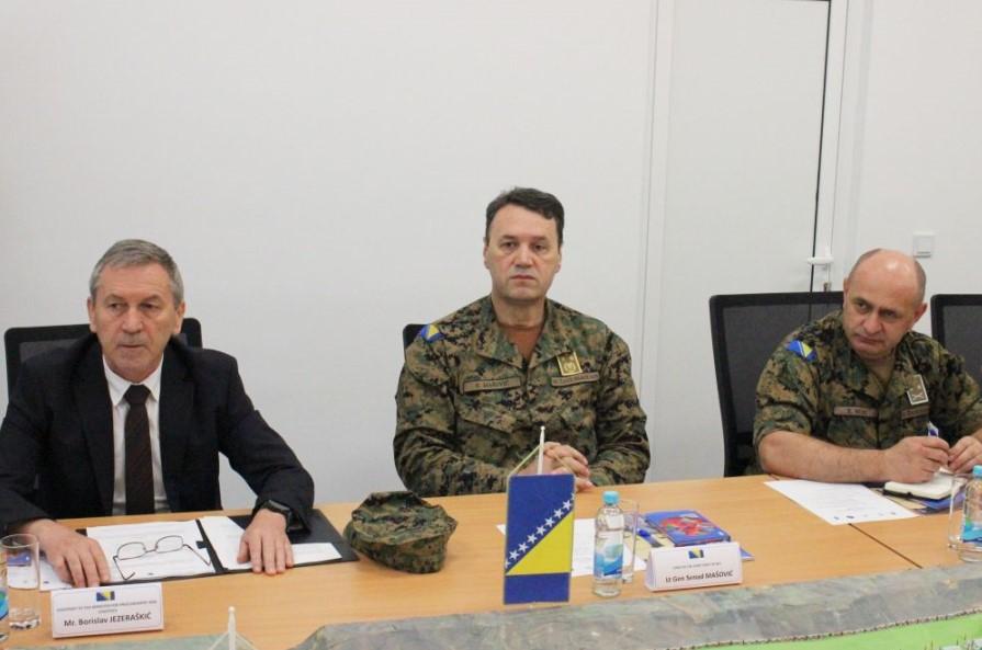 Delegacije Ministarstva odbrane i Oružanih snaga BiH, Kraljevine Saudijske Arabije, UNDP-a i EUFOR-a posjetile skladište municije „Krupa“