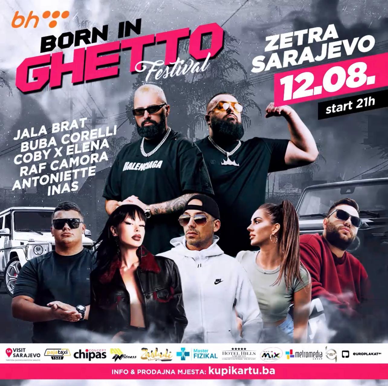 "Born In Ghetto" 12. avgusta u Sarajevo - Avaz