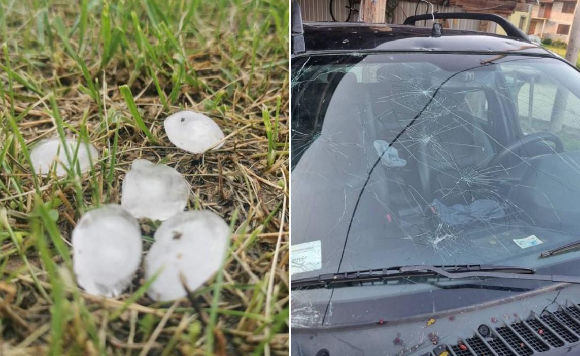 Grad veličine jajeta padao 15 minuta, vjetar čupao stabla