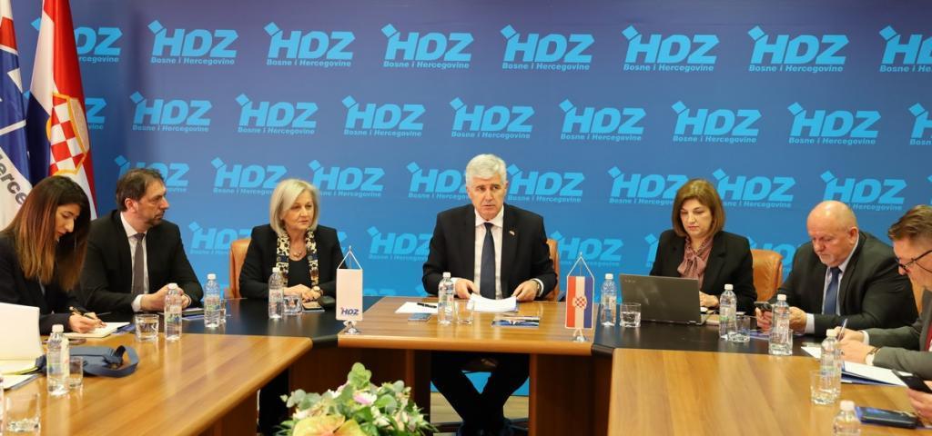 HDZ BiH održava 34. sjednicu Predsjedništva: Utvrđuju se kandidatske liste za Opće izbore