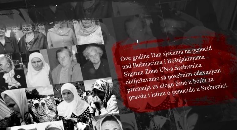 "Ona, Srebrenica": 27. godišnjica genocida u posebnom fokusu ima ulogu žene u borbi za pravdu