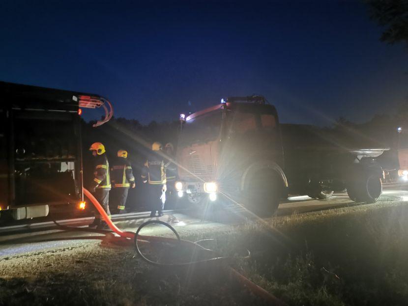 Veliki požar, vatra za sat progutala objekat od skoro 500 kvadrata