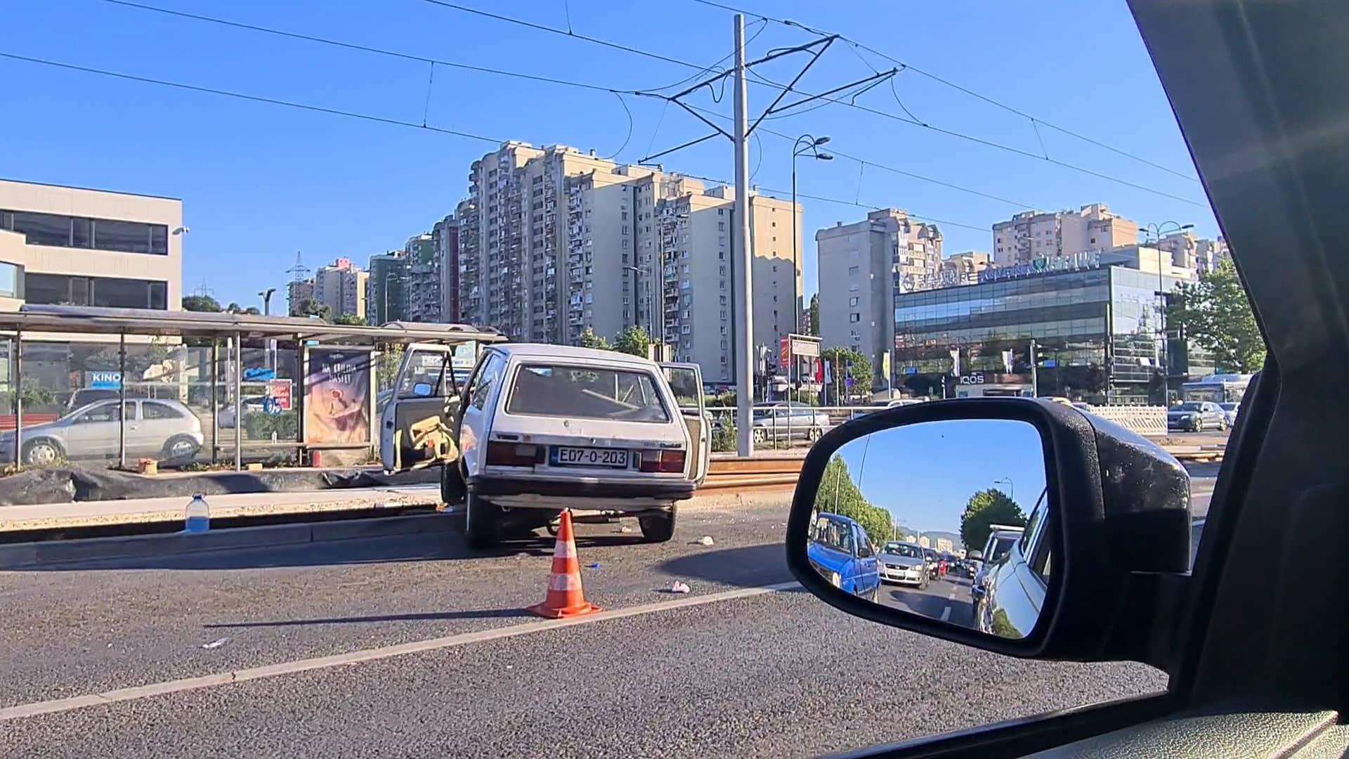 Saobraćajna nesreća u Sarajevu: Stvorile se velike gužve