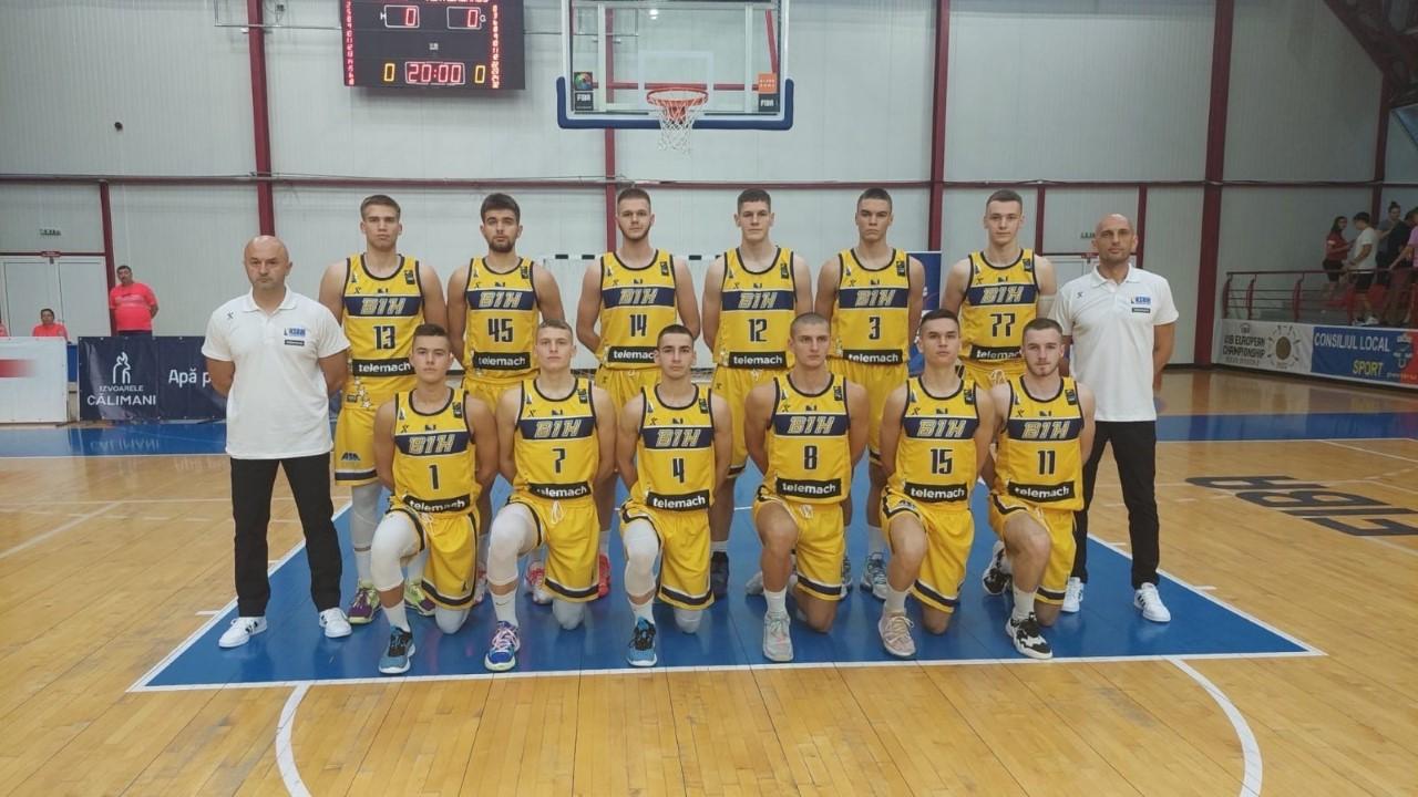 Juniorska reprezentacija BiH pobjedom započela nastup na Eurobasketu