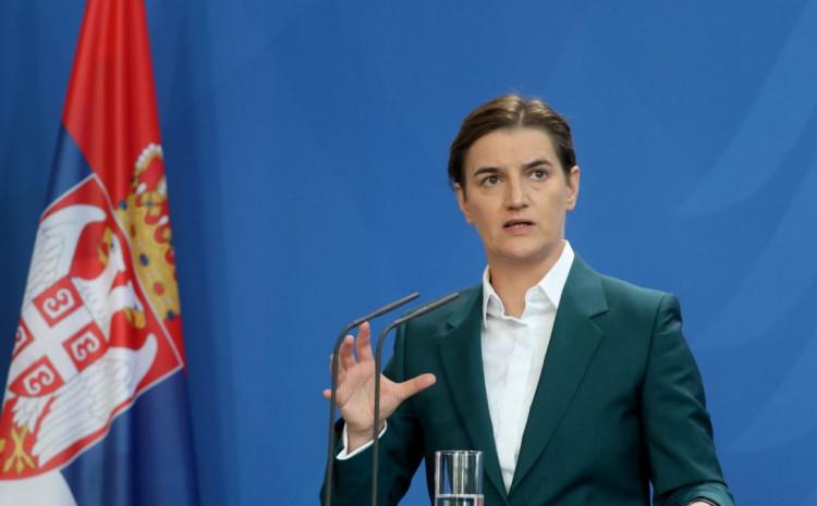 Brnabić: Kurti je sramota današnjeg Balkana