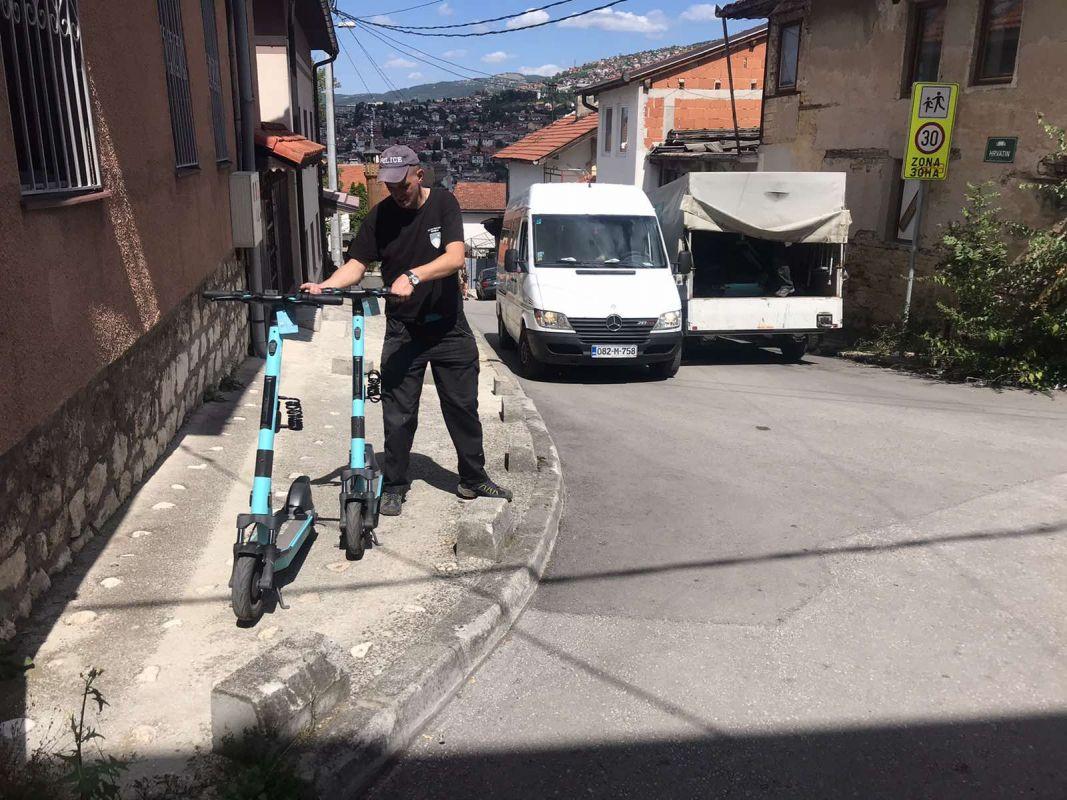 Uklonjeni romobili sa javnih površina za koje je utvrđeno da se koriste bez odobrenja Općine Stari Grad - Avaz