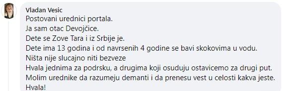 Oglasio se otac djevojčice - Avaz