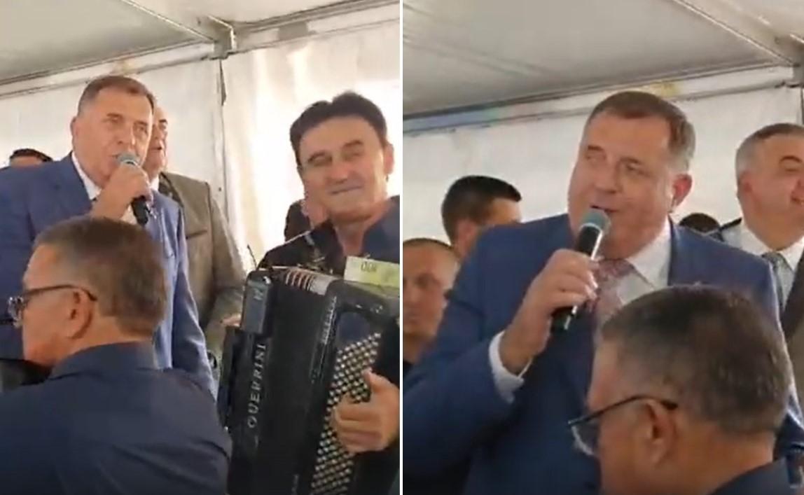 Dodik ponovo zapjevao: Ovaj put na repertoaru veliki hit Marinka Rokvića