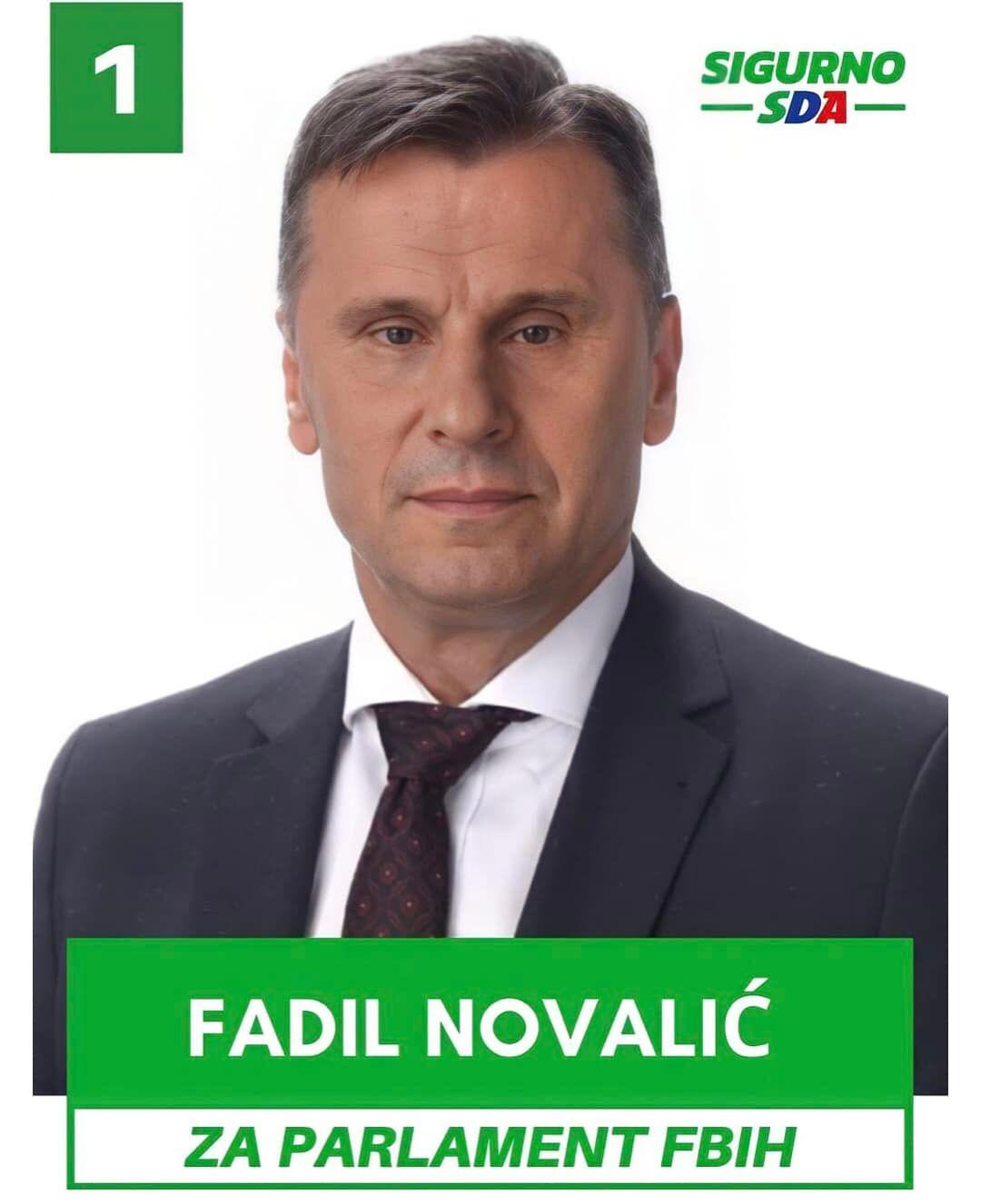 Fadil Novalić, nosilac liste - Avaz