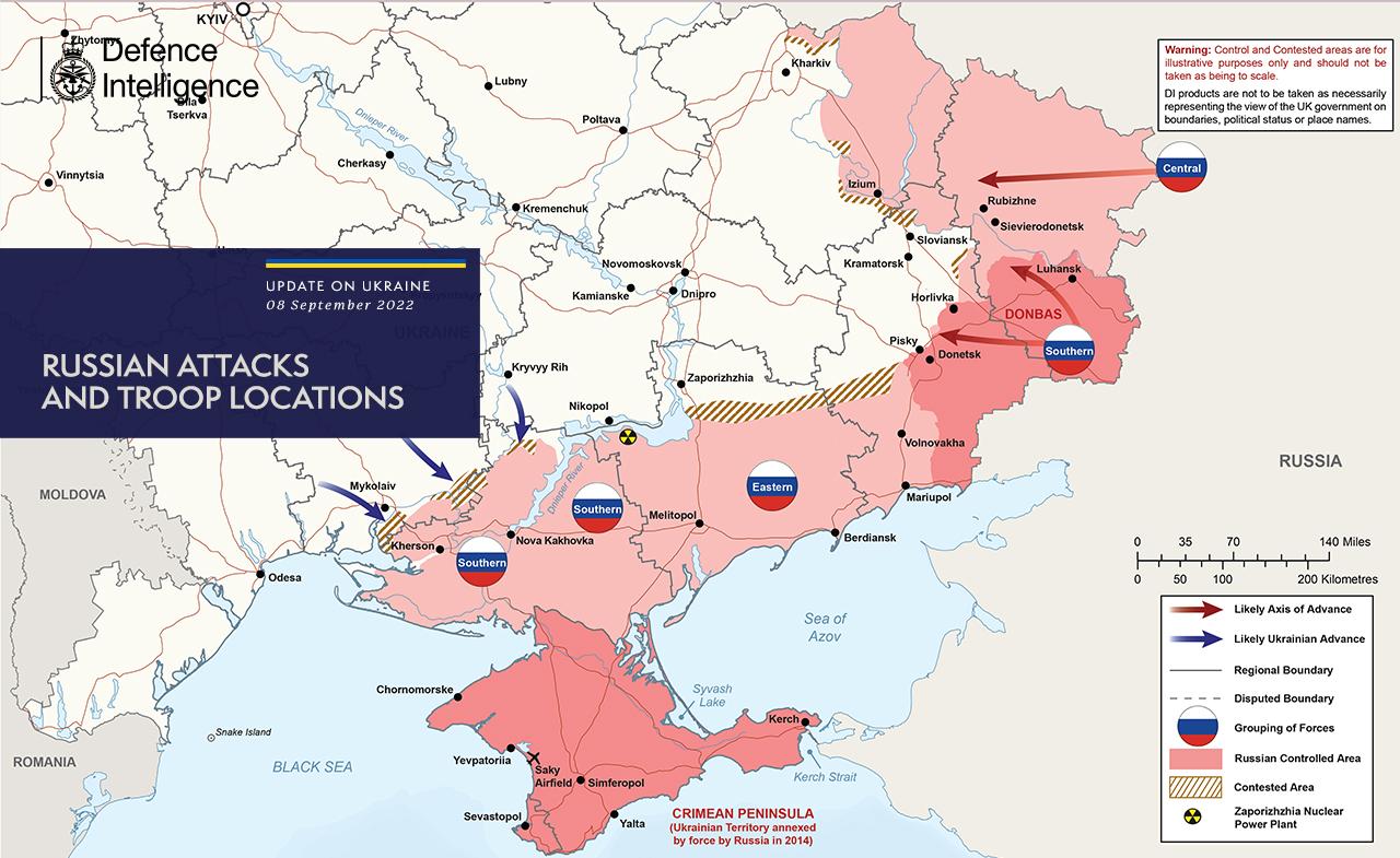 Objavljena nova mapa napada na Ukrajinu: Evo koje gradove su Rusi zauzeli