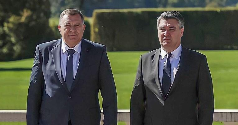 Milorad Dodik i Zoran Milanović - Avaz