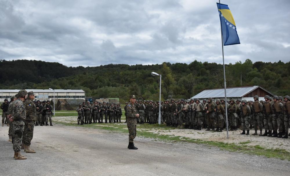 Vježbe na poligonu "Manjača" - Avaz