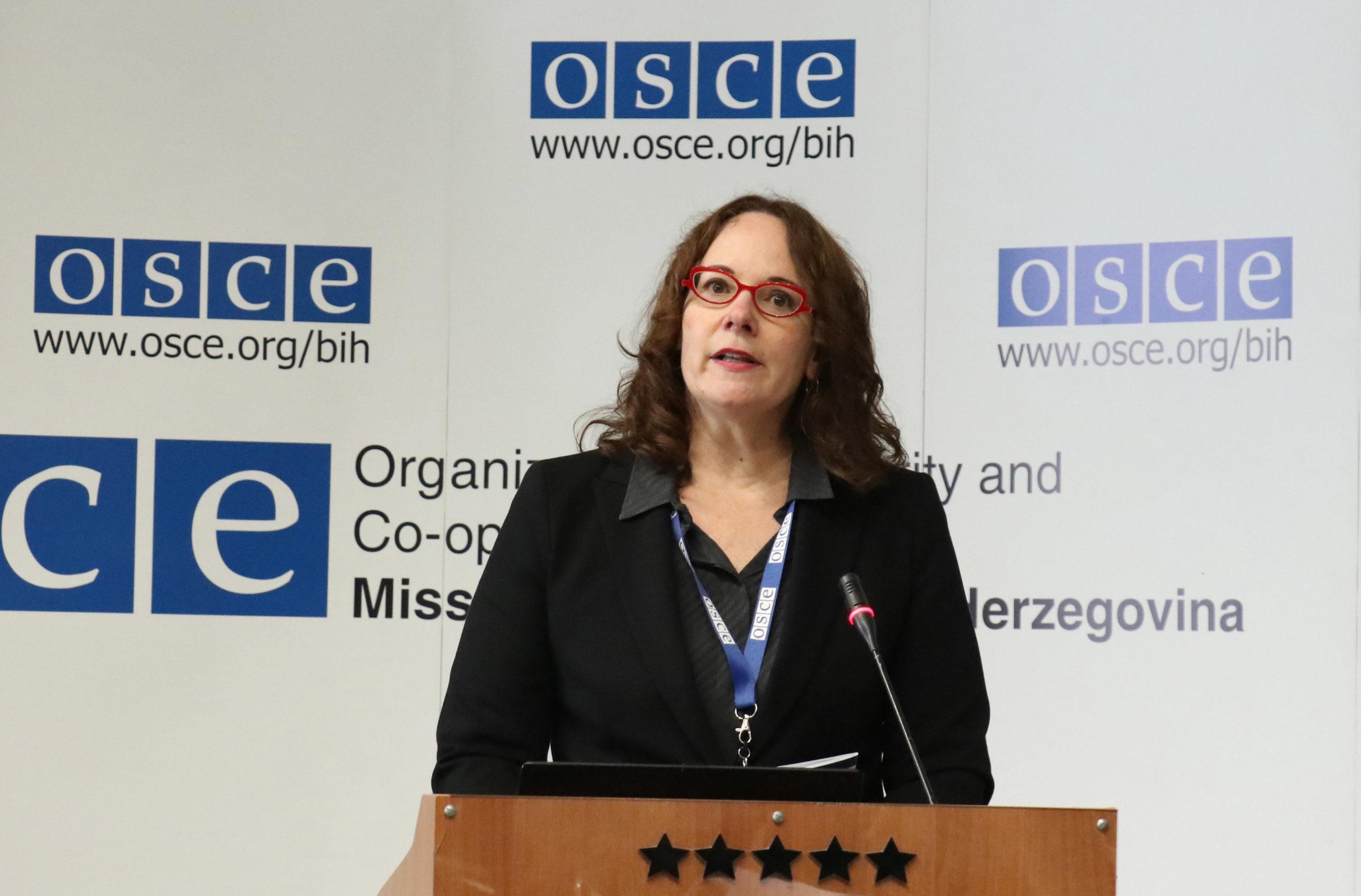 Susan Penksa, šefica Misije OSCE-a - Avaz