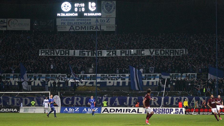 FK Željezničar: Poražavajuće je da se i nakon 13 godina ubica Vedrana Puljića još uvijek slobodno kreće