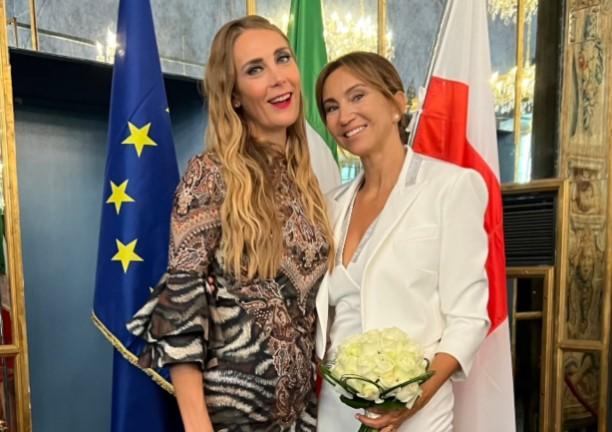 Prve fotografije Iva Majoli u vjenčanici: Udala za italijanskog privrednika