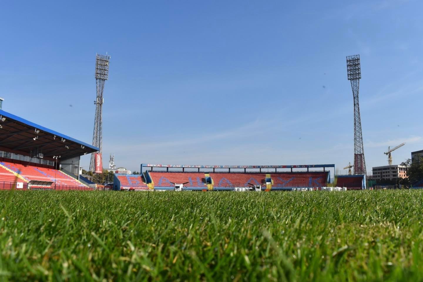 Banjalučki stadion dobio novu travnatu podlogu - Avaz