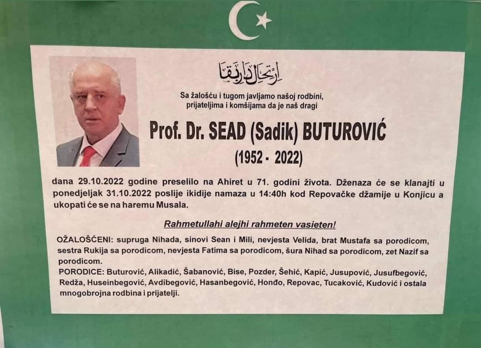 Preminuo hirurg Sead Buturović, konjička legenda: U agresiji na BiH spašavao živote ljudi u gradu pod granatama