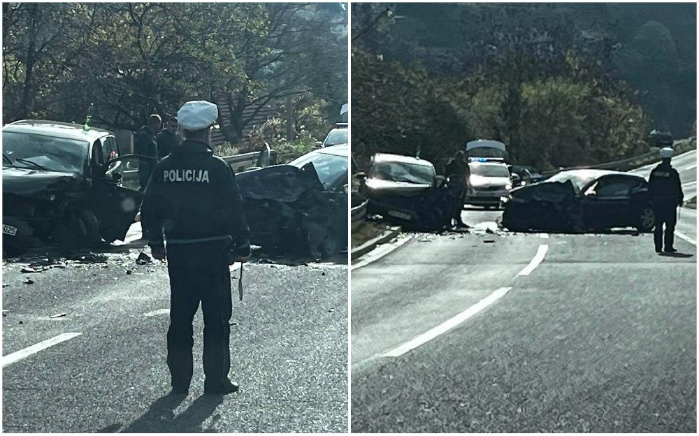 Teška saobraćajna nesreća kod Konjica, ima povrijeđenih