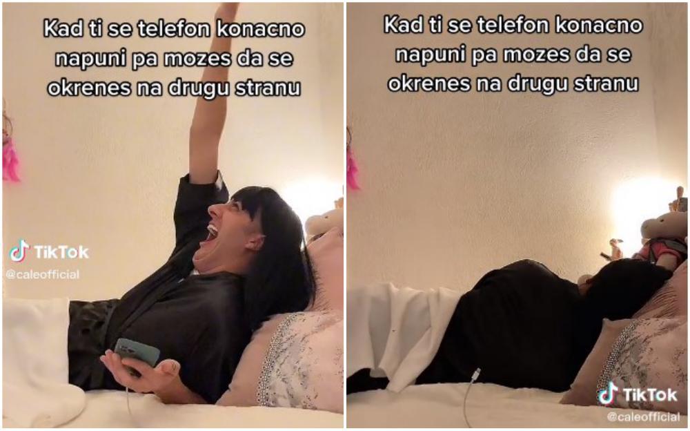 Cale nasmijao pratioce: Kad ti se telefon konačno napuni