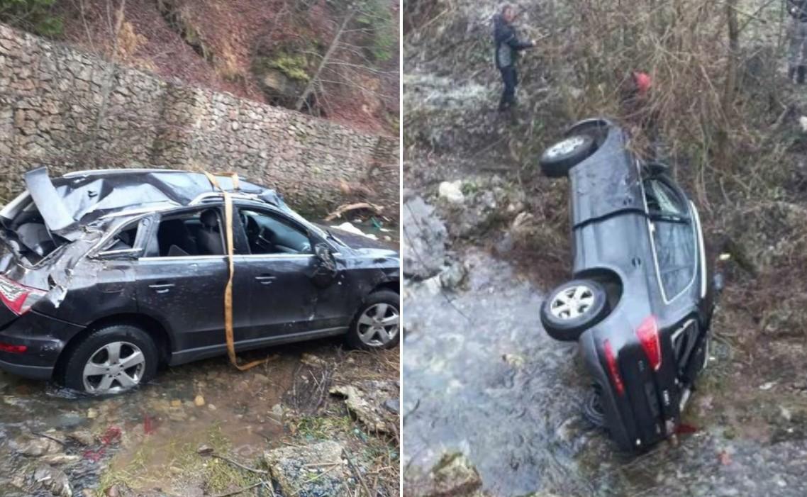 Preživjeli pad džipa sa mosta u rijeku: Četvorica Novovarošana krenula po badnjak, pa sletjeli sa puta