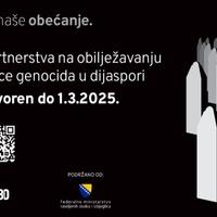 Memorijalni centar Srebrenica otvorio poziv za udruženja i grupe iz dijaspore za saradnju u obilježavanju 30 godina genocida