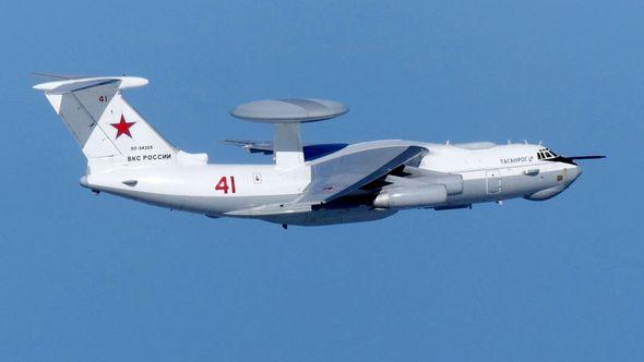 Ruski nadzorni vojni avion A-50 - Avaz