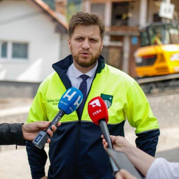 Počela sanacija dijela ulice Za beglukom – plato Širokača, projekat vrijedan 260.000 KM