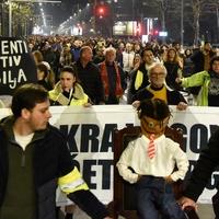 Studenti na protestu u Podgorici: Ili ispunjene uslova do 1. februara ili građanska neposlušnost