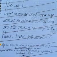 Žena okačila interesantnu poruku na automobil: "Izvini, ponekad se ugasi zbog moje nervoze"