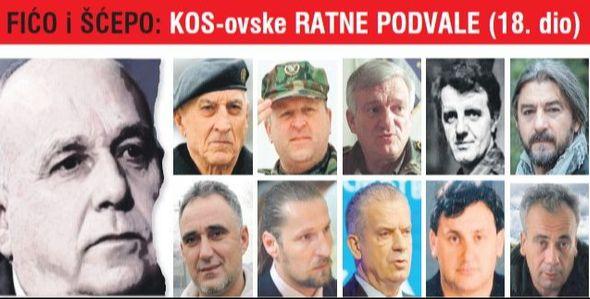 Fićo i Šćepo: KOS-ovske ratne podvale - Avaz