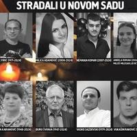 Fotografije poginulih u Novom Sadu: Najmlađa žrtva, imala samo šest godina