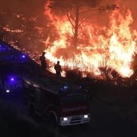 Razbuktao se požar kod Tučepa: Vatra krenula prema kućama, počele i evakuacije