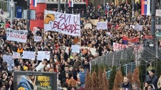 Studenti u blokadi ogradili se od ekstremističkih i nacionalističkih obilježja na protestu