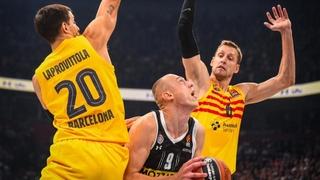 Barcelona prejaka za Partizan: Ofanzivni skok i rafalna paljba za tri poena presudili "crno-bijelim"