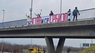 Počela 15-satna blokada studenata u centru Kragujevca